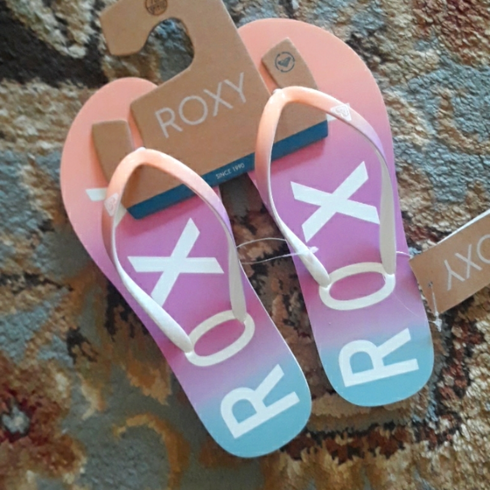 6x*Host Pick*Roxy adorable flip flop sandals